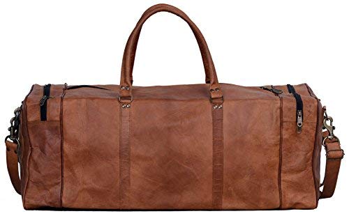 Cuero leather duffle bag Clearance