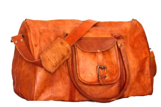 Brown Triangle Harrison Leather Bag - cuerobags