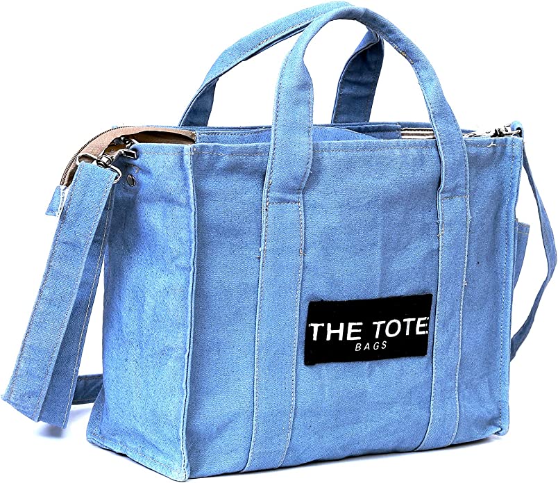 canvas tote bag for women canvas shoulder bag for travel satchel handbag for shopping
