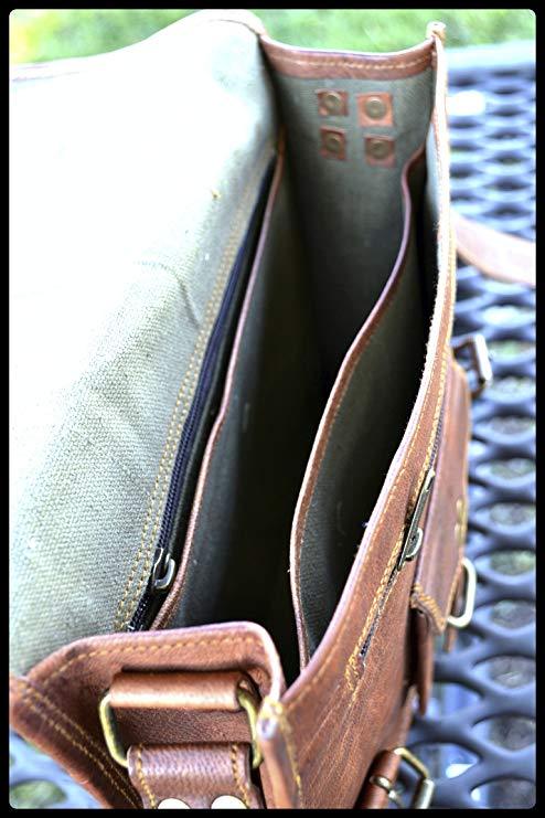 Cuero Bags Genuine Ipad/Ipad 2/ Ipad 3/ Ipad 4/ Tablet Satchel Bag - cuerobags