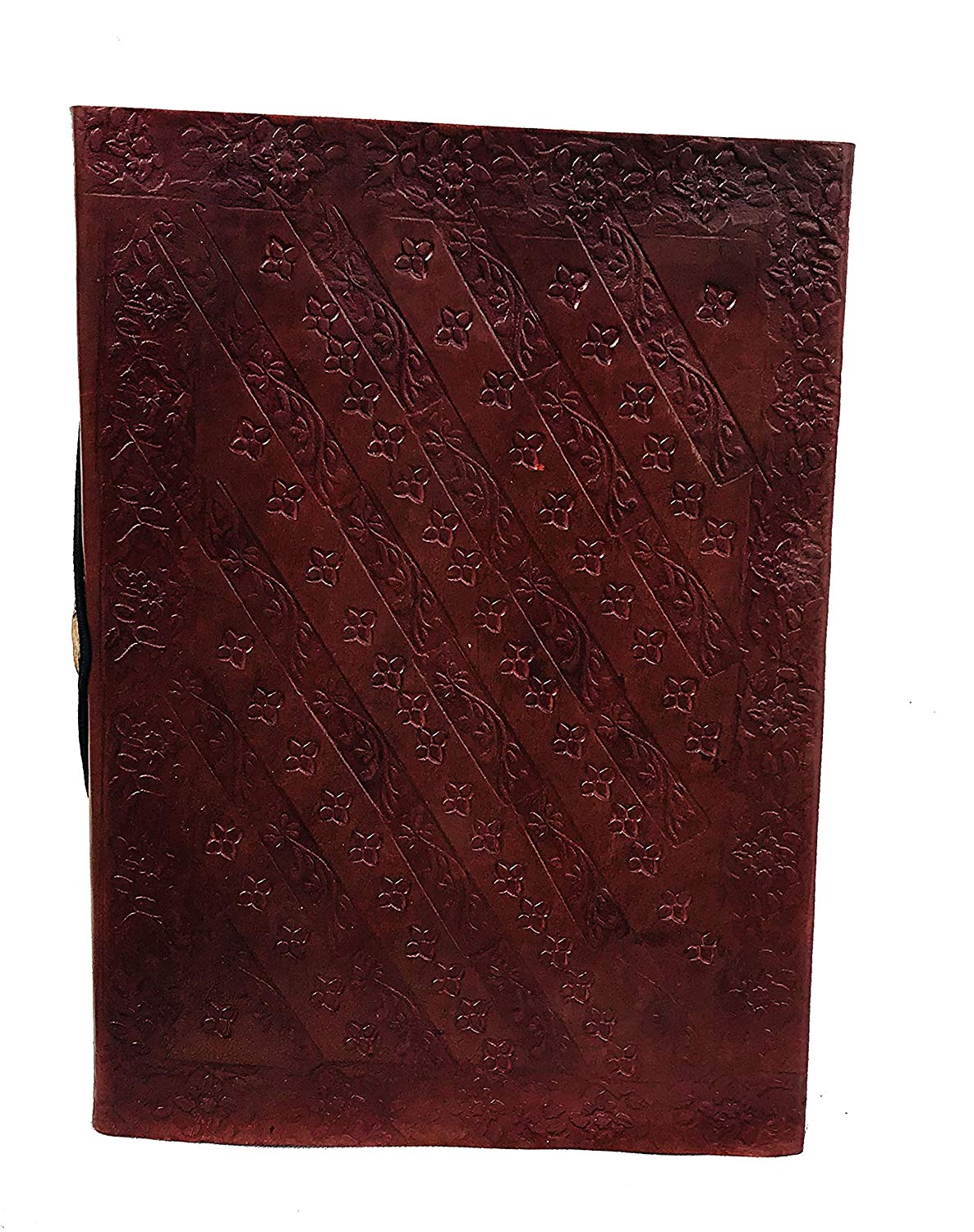 Leather Journal Book Medieval Stone Embossed Handmade Book of Shadows Notebook Office Diary College Book Poetry Book Sketch Book 10 x 7 inches - cuerobags