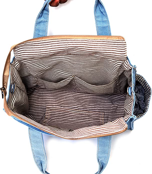 canvas tote bag for women canvas shoulder bag for travel satchel handbag for shopping