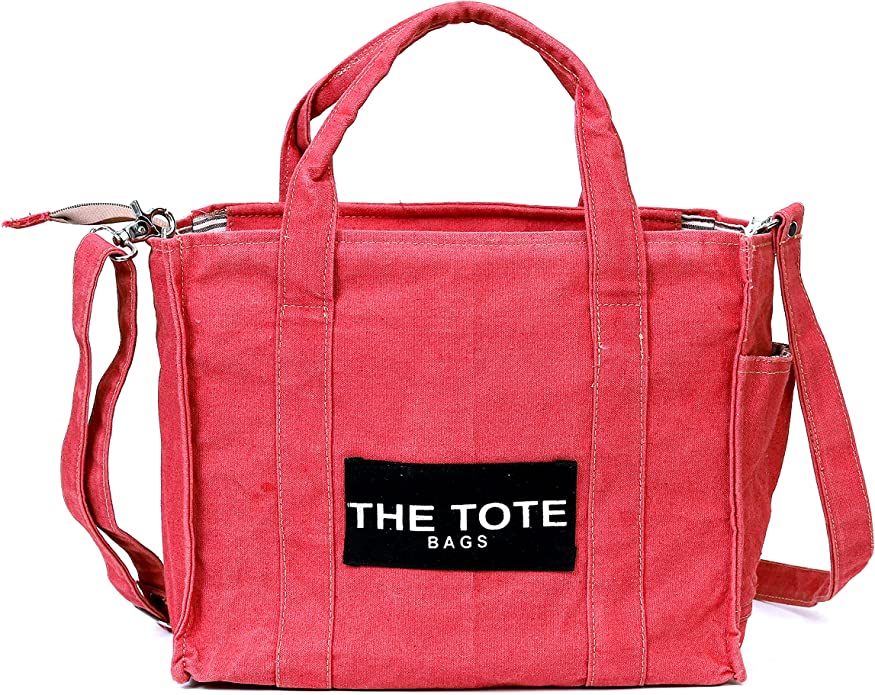canvas tote bag for women canvas shoulder bag for travel satchel handbag for shopping