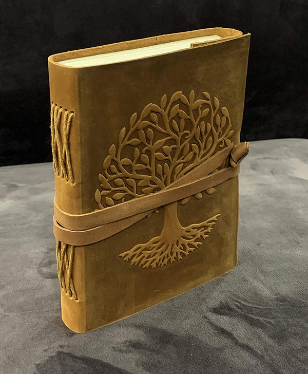 Unisex Leather Journal Tree of Life