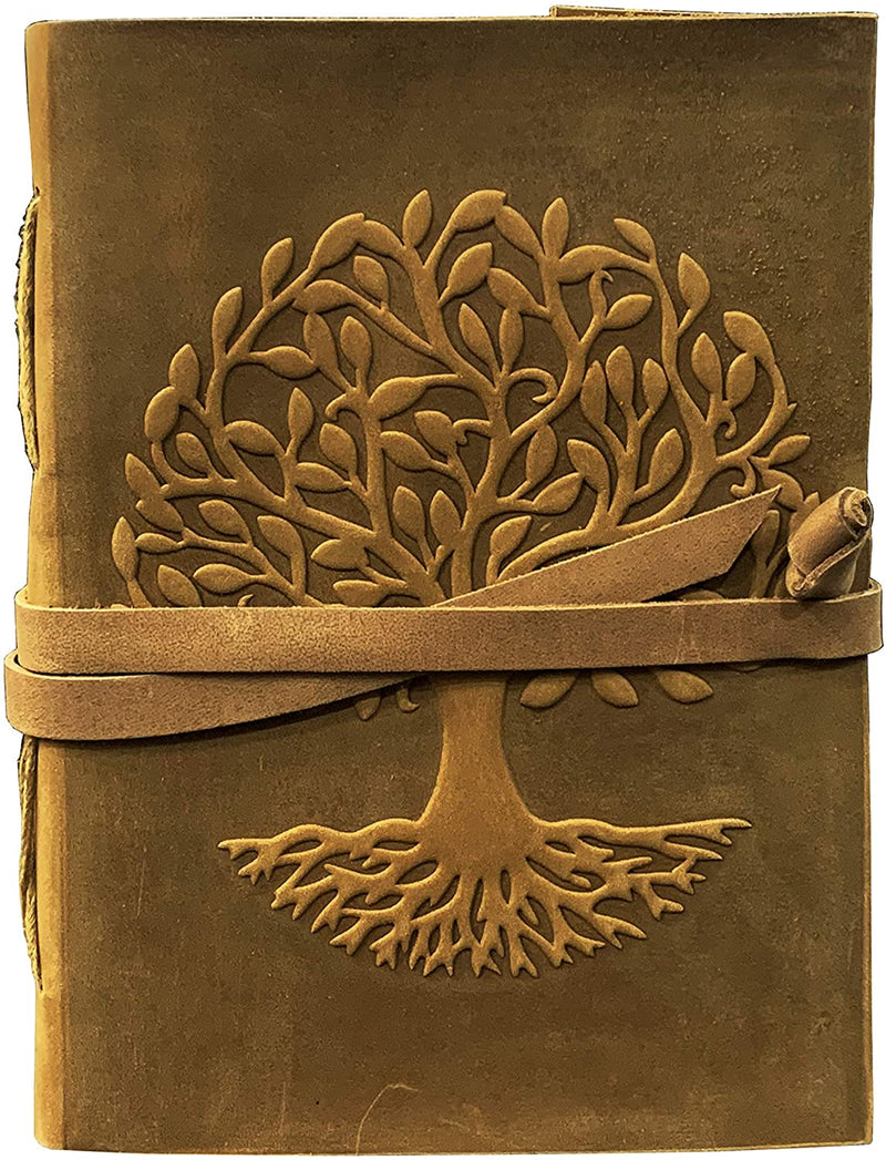 Unisex Leather Journal Tree of Life