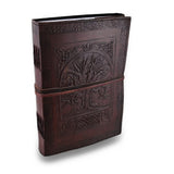 Leather Journals Fair Trade Tree Of Life Design