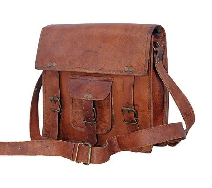 leather briefcase for men | Top Grain Leather Ipad Bag | vintage leather suitcase