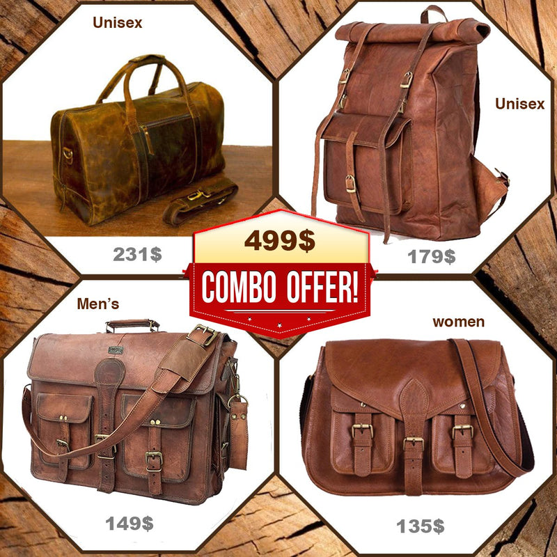 Hurry up ! The Ledo Family Offer Rustic Four Bags Combo | Only 499$