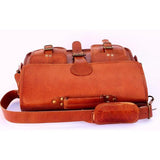 HANDMADE LEATHER BRIEFCASE SATCHEL FOR THE FASHIONISTA 15" | 16" | 18" - cuerobags